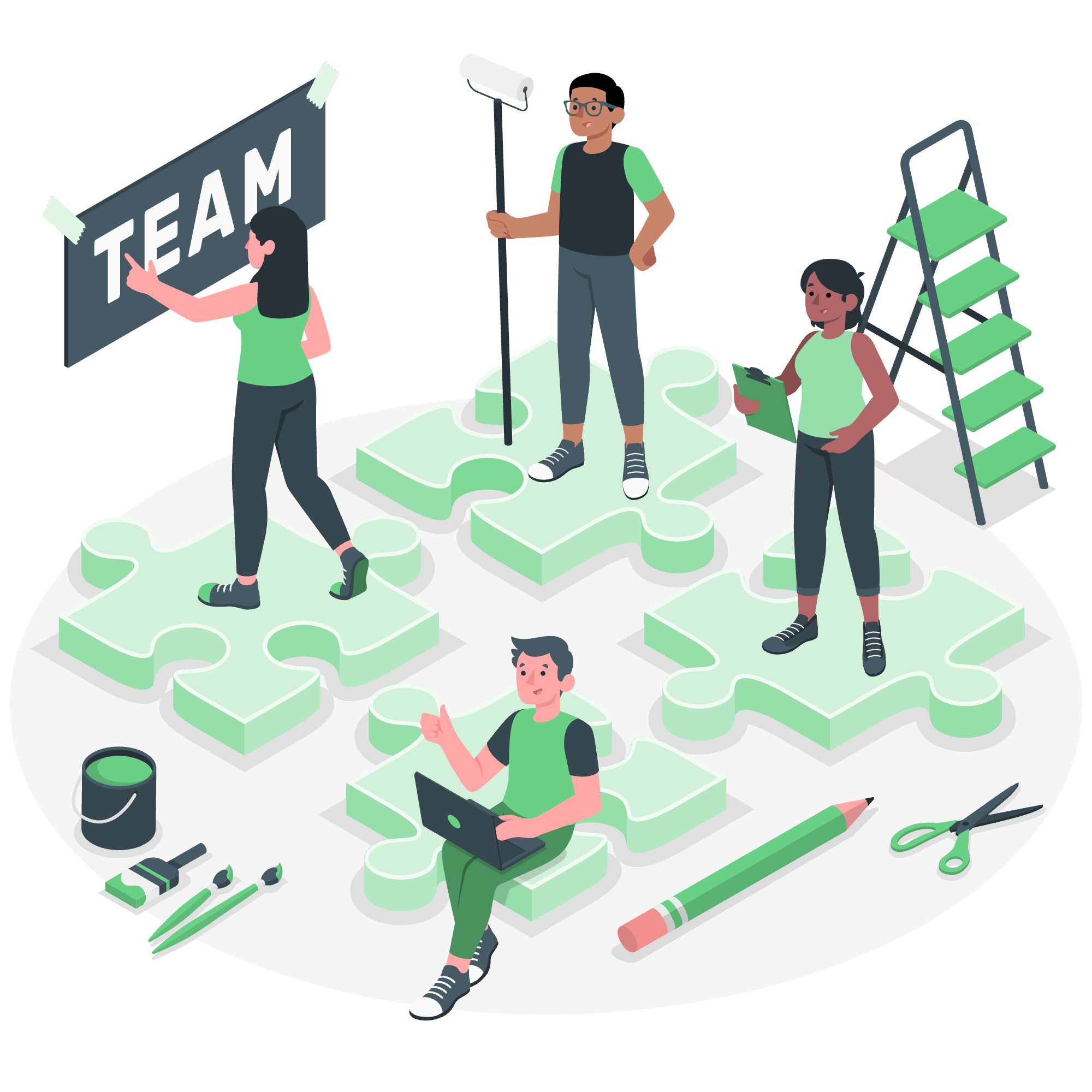 About us infographic