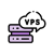 Shared computing (VPS) icon